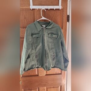 Fashion Bug Olive Green Stretch Jacket